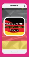 Liste Verben mit Präpositionen poster