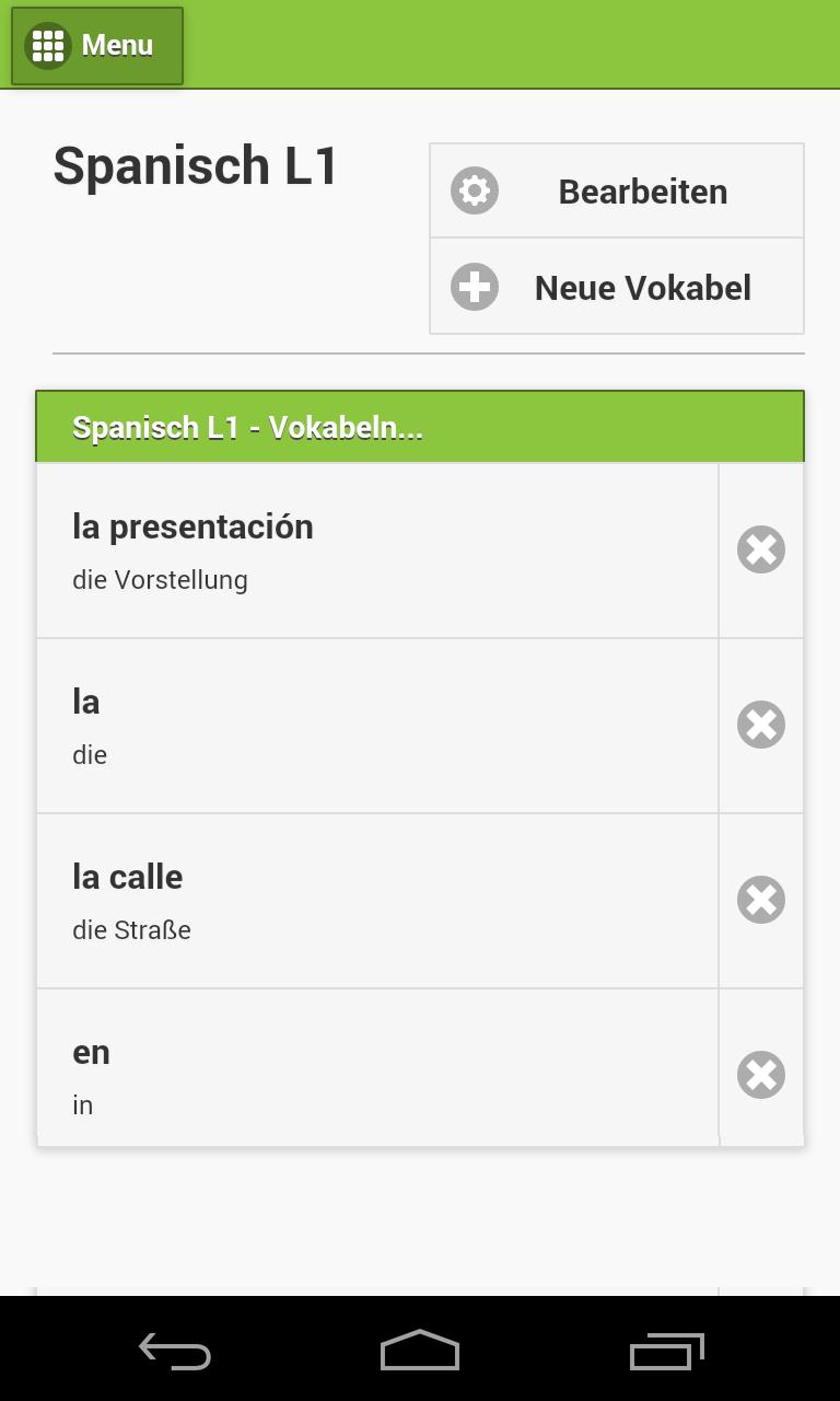Voivocs Vokabeltrainer For Android Apk Download