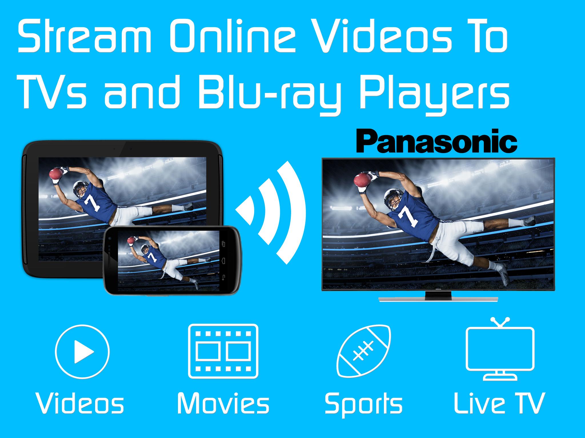Video & TV Cast | Panasonic TV for Android - APK Download