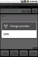 WebSMS: GMX Connector Affiche