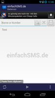 WebSMS:einfachSMS.de Connector Affiche