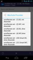 WebSMS: smsflatrate Connector স্ক্রিনশট 1