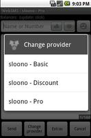 WebSMS: sloono Connector 海报