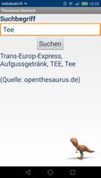 Thesaurus Deutsch screenshot 1