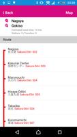 Nagoya Rail Map syot layar 3
