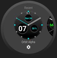 Orbit Alpha Watch Face capture d'écran 2