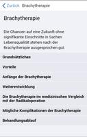 iBrachy bei Prostatakrebs screenshot 1