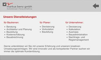 Markus Benz GmbH اسکرین شاٹ 1