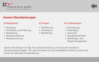 Markus Benz GmbH اسکرین شاٹ 3