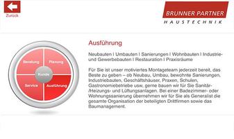 Brunner Partner AG Haustechnik captura de pantalla 1