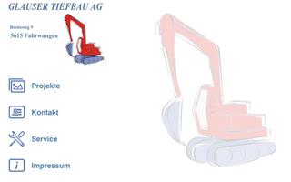 3 Schermata Glauser Tiefbau AG