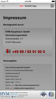 Notfall-App - HVM Hauptmann capture d'écran 3
