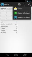 Matrix Calculator capture d'écran 2