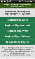 Fußball Regionalliga 4-liga.com plakat