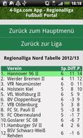 Fußball Regionalliga 4-liga.com capture d'écran 1