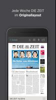 DIE ZEIT E-Paper App Plakat