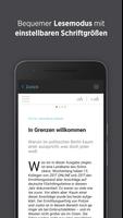 DIE ZEIT E-Paper App capture d'écran 1