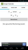 Ewiger Kalender Screenshot 2