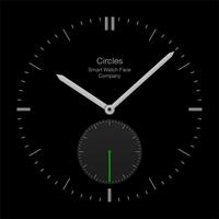 1 Schermata Circles - Smartwatch and Alarm