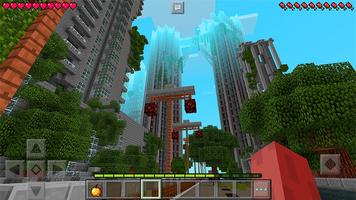 Apocalyptic City Survival Maps for Minecraft PE Affiche