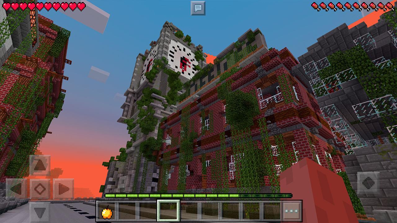 Apocalyptic City Survival Maps for Minecraft PE for