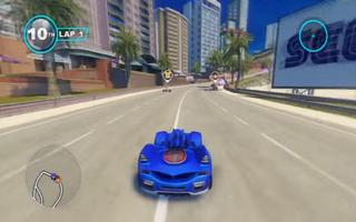 Tips Sonic Racing Transformerd The Hedgehog Dash poster