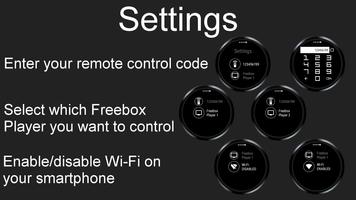 برنامه‌نما Freebox Remote عکس از صفحه