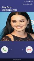 Fake Call Katy Perry الملصق