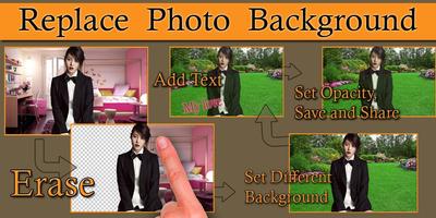 Auto Photo Background Changer Affiche