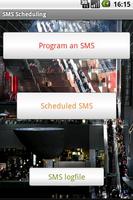SMS Text Message Scheduling poster