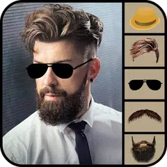 Man Hair Styler PRO & Mustache アプリダウンロード