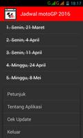 Jadwal motoGP 2016 imagem de tela 1