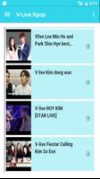 برنامه‌نما V - Live Video Kpop Stars عکس از صفحه