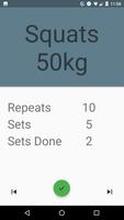 Minimal Workout Log - Training diary, No Ads! imagem de tela 3