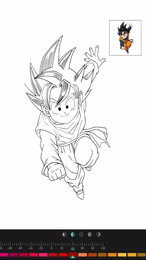 Dragon Ball GT Goku Coloring Pages - Get Coloring Pages