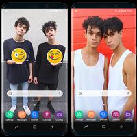 پوستر Lucas and Marcus wallpapers HD 4K