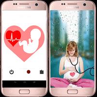 Baby Herzschlagmonitor Plakat