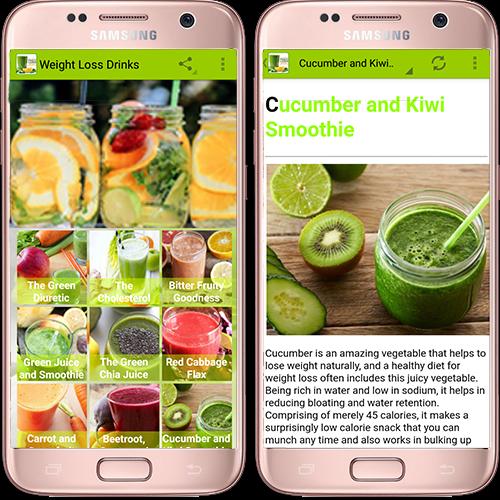 Weight Loss Juice - Drink to lose belly fat -Detox for Android ...
