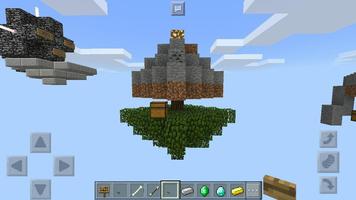 Mega Skyblock MCPE Map imagem de tela 1