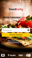 feedbelly - takeaway delivery الملصق