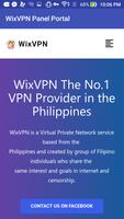 WixVPN Panel Portal Affiche