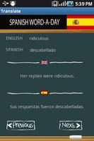 Learn Spanish الملصق