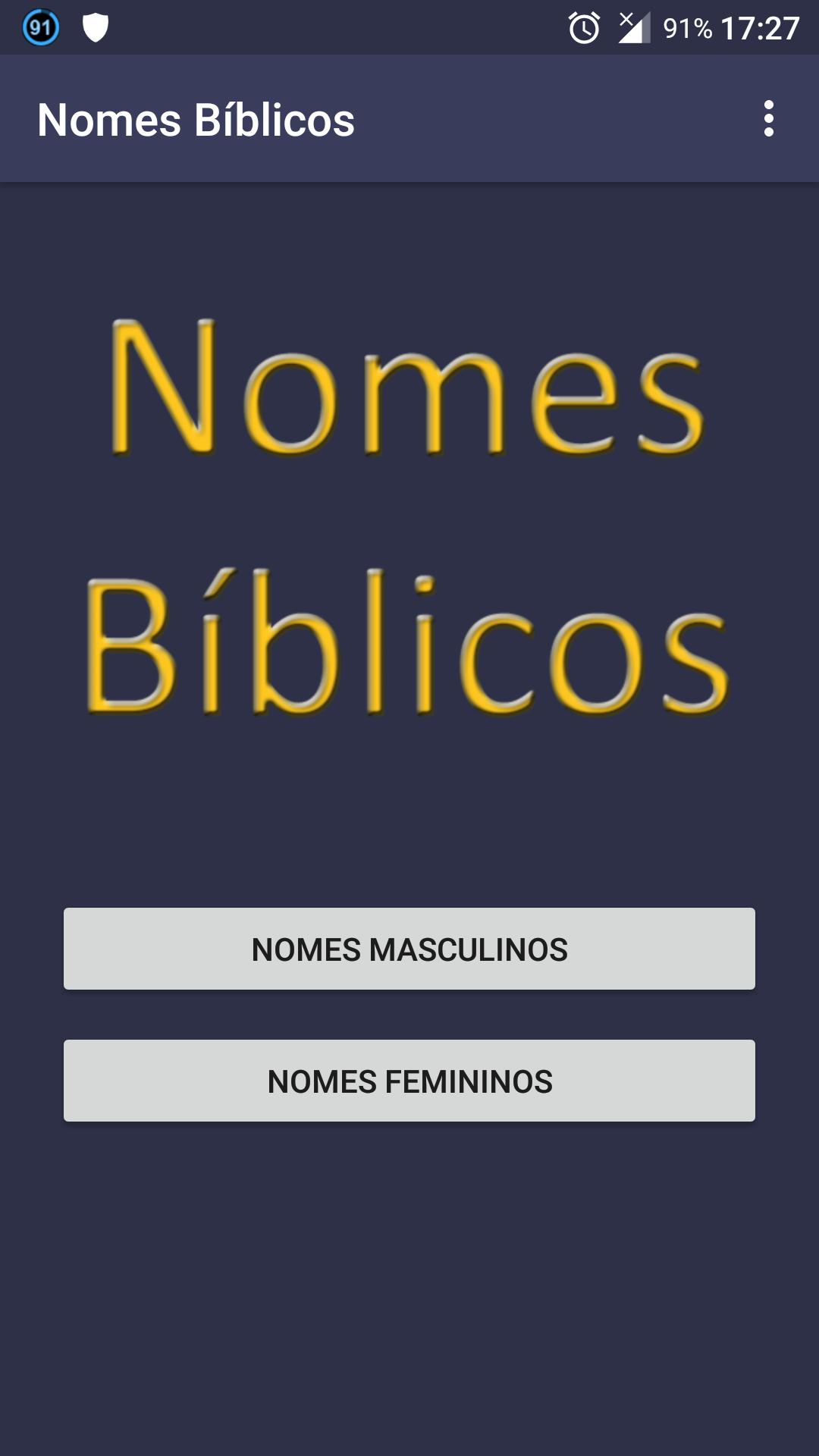 Nomes Bíblicos APK برای دانلود اندروید