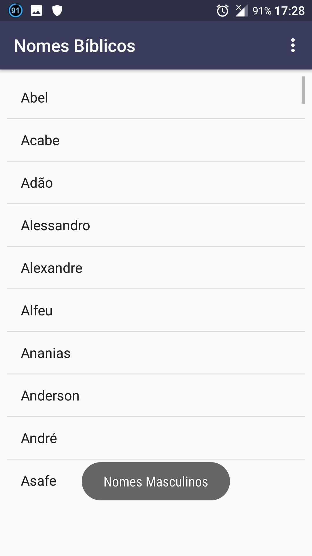 Nomes Bíblicos APK برای دانلود اندروید