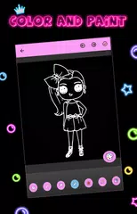 Draw and Color Jojo Siwa APK download