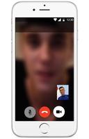Video Call from Justin Bieber ảnh chụp màn hình 1