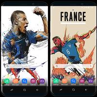 France football team wallpapers World Cup 2018 ภาพหน้าจอ 1
