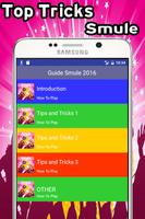 برنامه‌نما Guide Smule sing 2016 عکس از صفحه