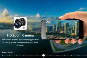 HD Camera : 4K Ultra Zoom DSLR Camera ポスター