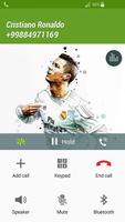 Fake Call Cristiano Ronaldo capture d'écran 1